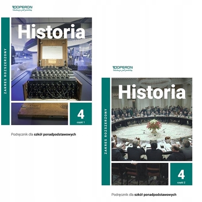 Komplet Historia 4 Część 1 i 2 Operon Rozszerzony