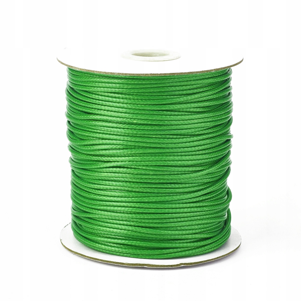 Poliestrowy Sznurek Snake 10m 1mm Zielony Topliwy