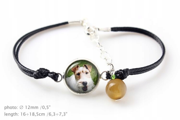 

Foksterier Bransoletka z Twoim zdjęciem Handmade