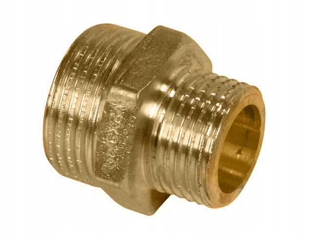 

Nypel mosiężny redukcyjny 1/2" x 3/8"