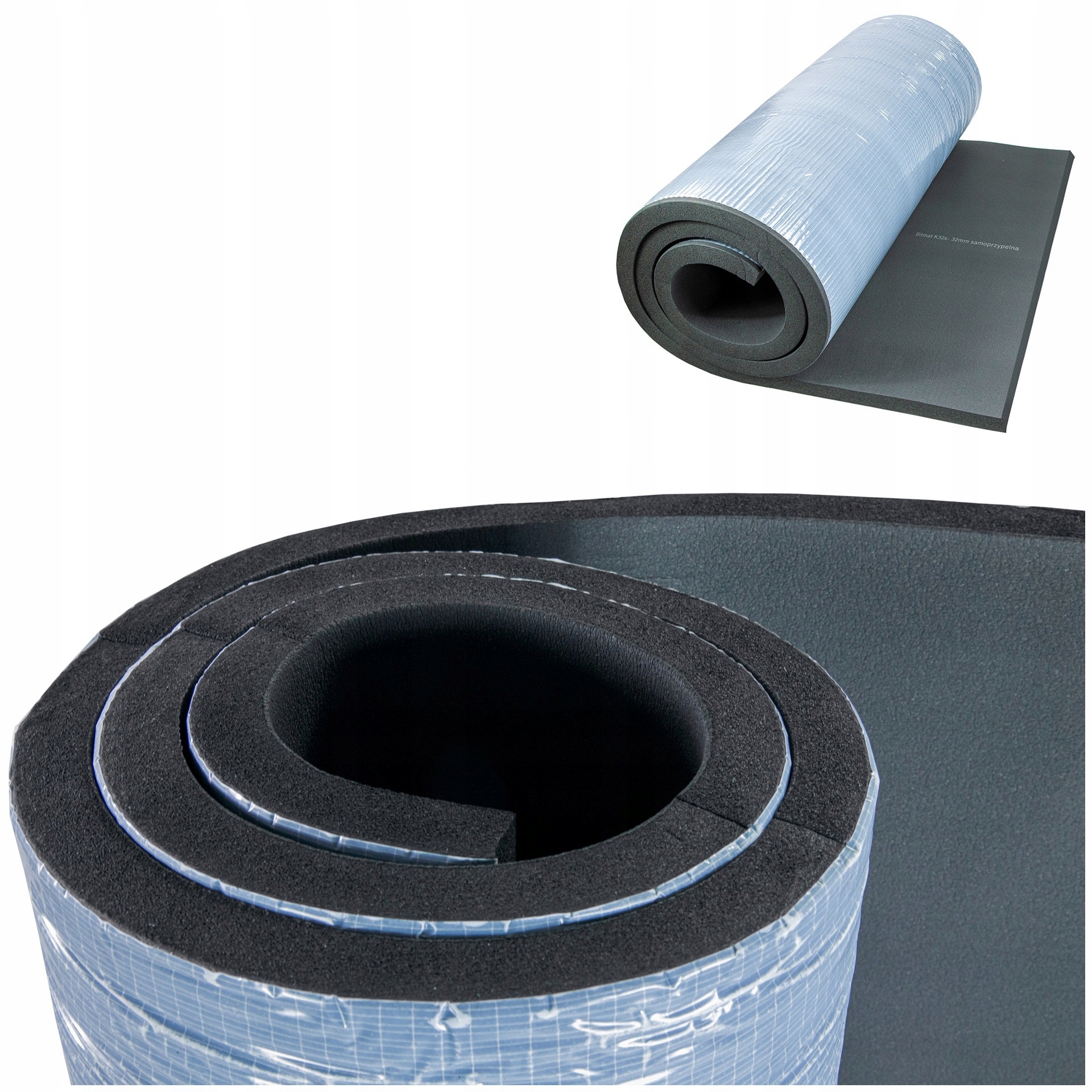 K32s pěnová podložka Kaučuková Tlumící Lepidlo 32 mm houbička s tepelnou izolací