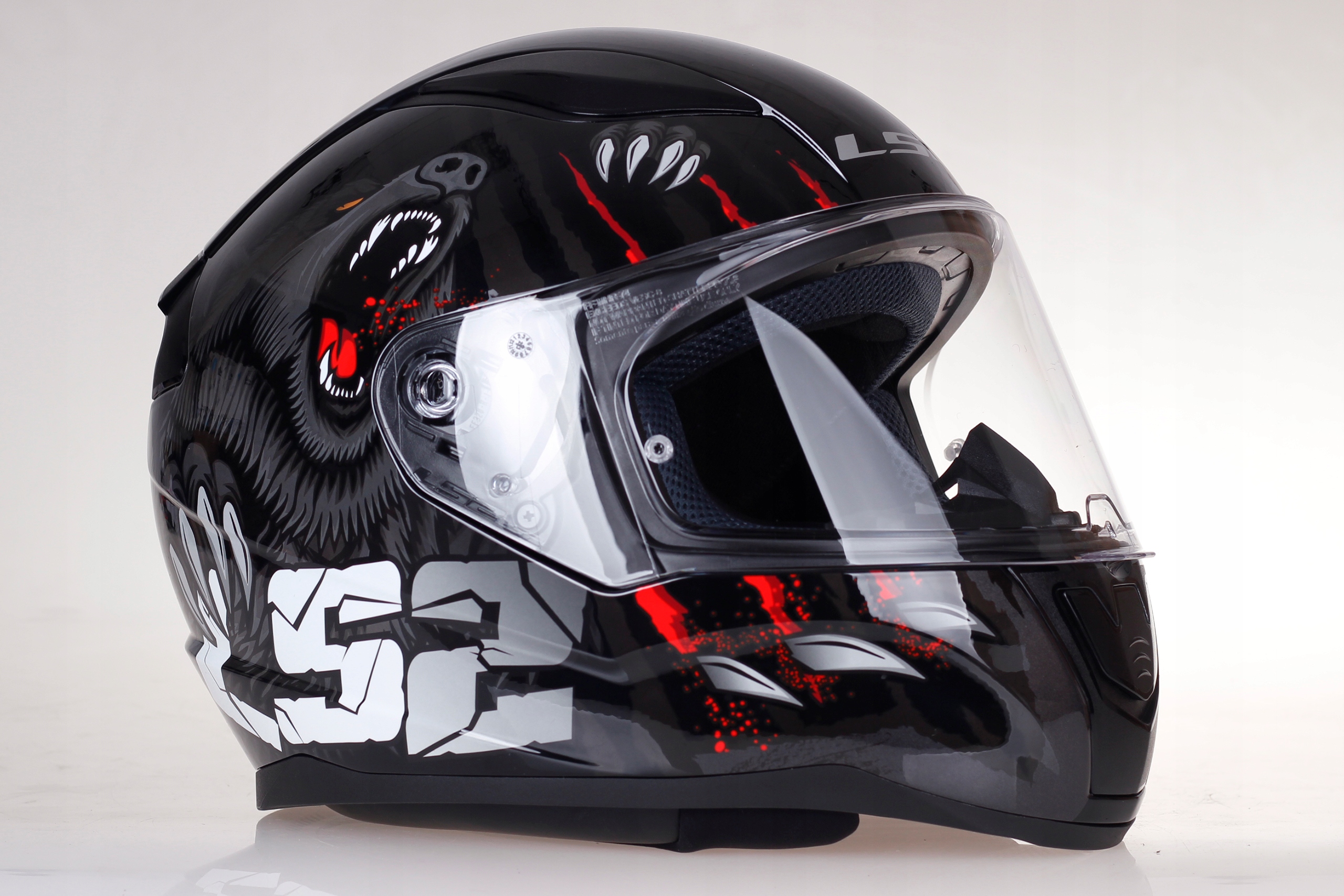 KASK LS2 FF353 RAPID II CLAW black MOTOCYKLOWY INTEGRALNY ECE 22.06 Stan opakowania oryginalne