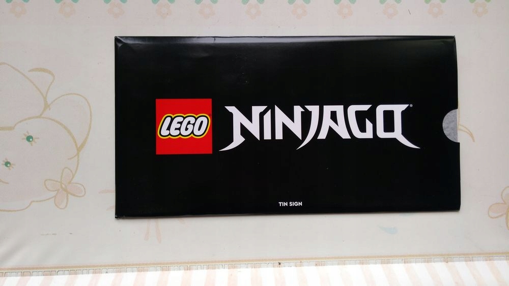 LEGO 5007155 Blaszana tabliczka lego Ninjago VIP Marka LEGO