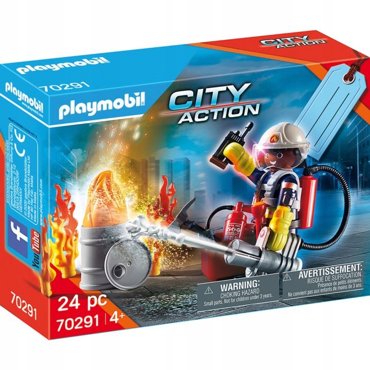 

Playmobil 70291 Zestaw Upominkowy Straż Pożarna