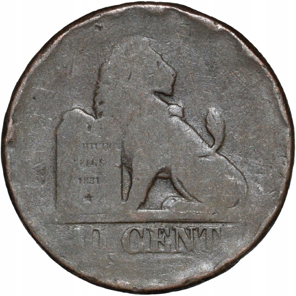 Belgia 10 centymów 1832 - 1855