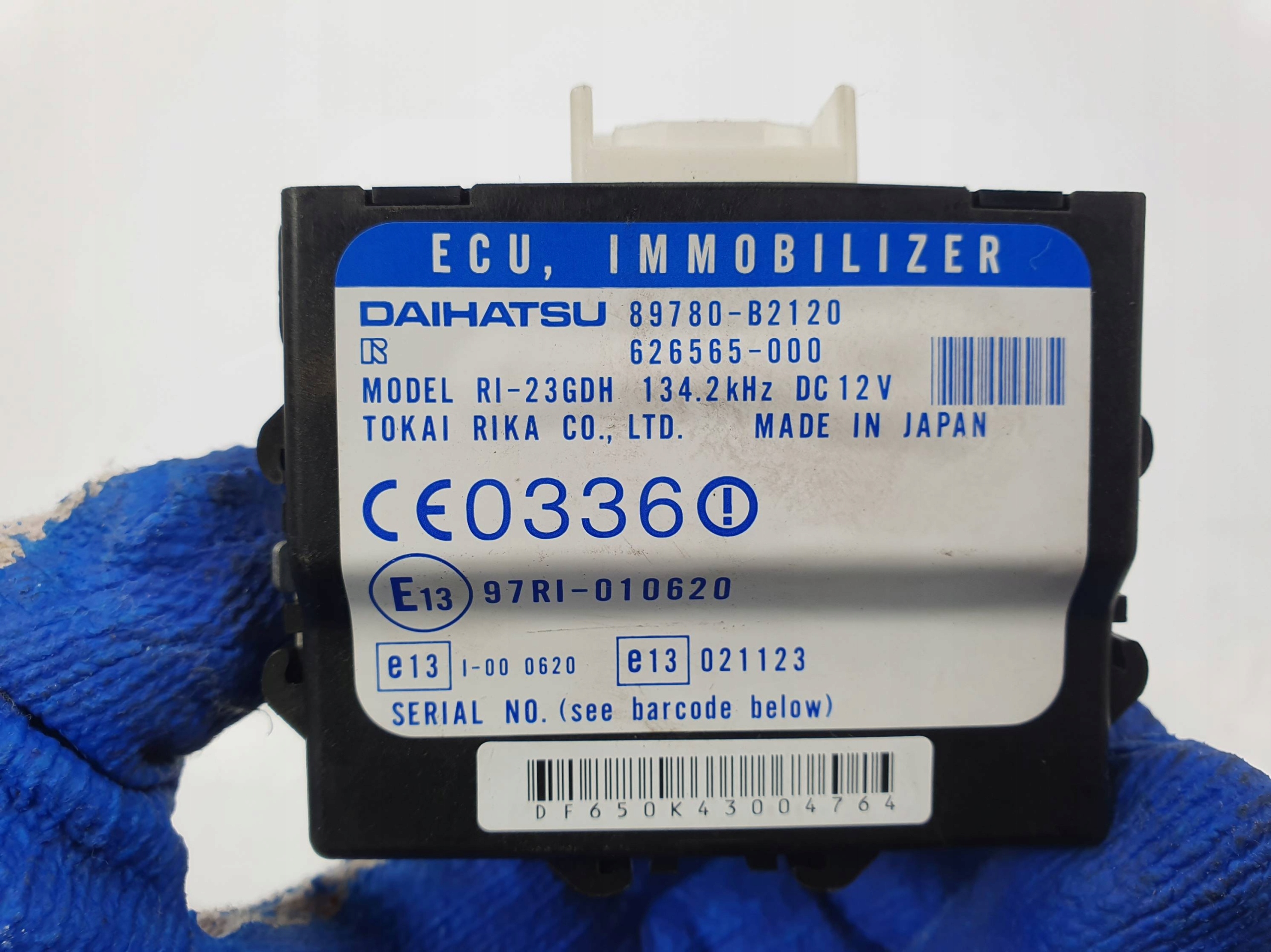 modul IMMO 89780-B2120 DAIHATSU CUORE II