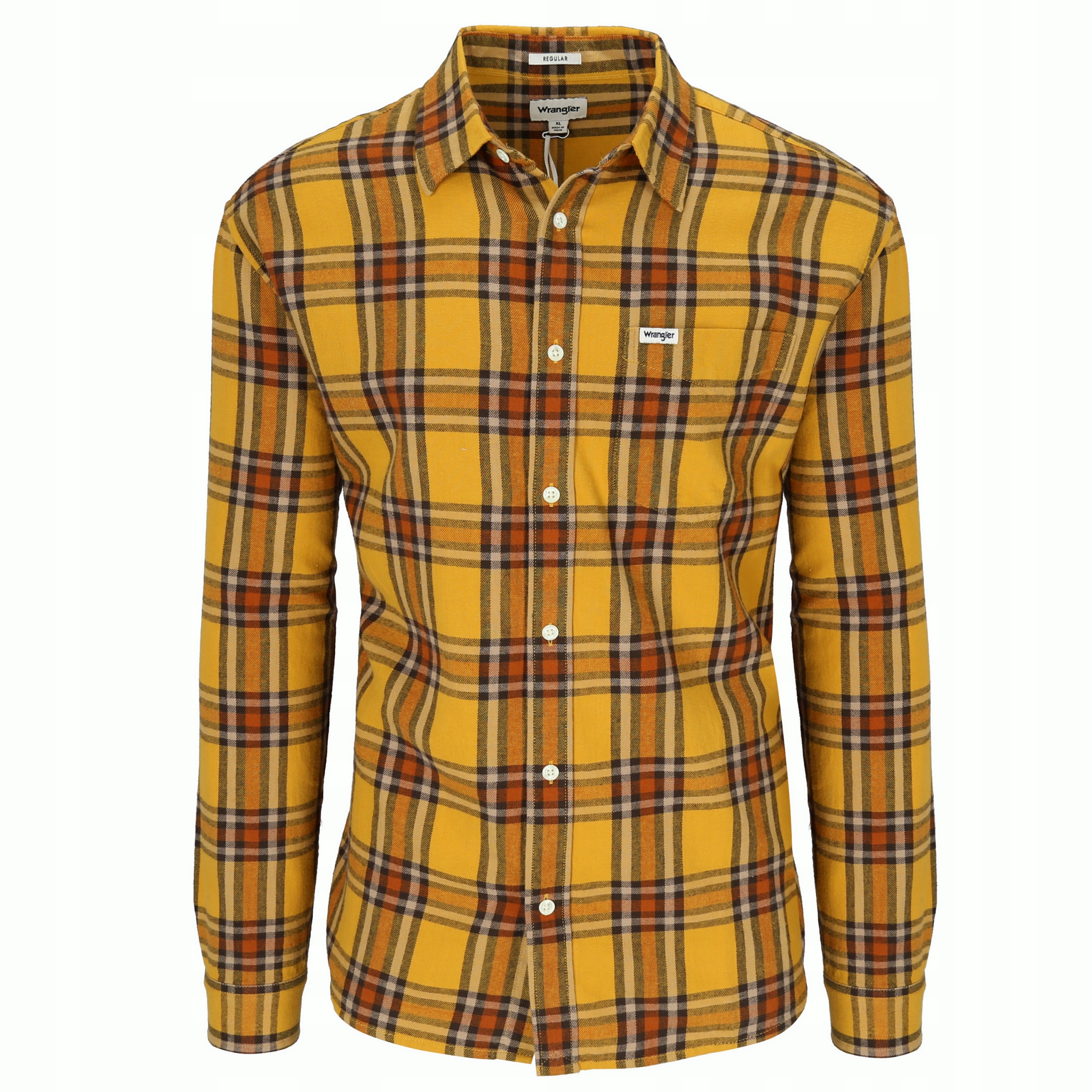 WRANGLER 1POCKET SHIRT KOSZULA KRATA REGULAR - XL Marka Wrangler