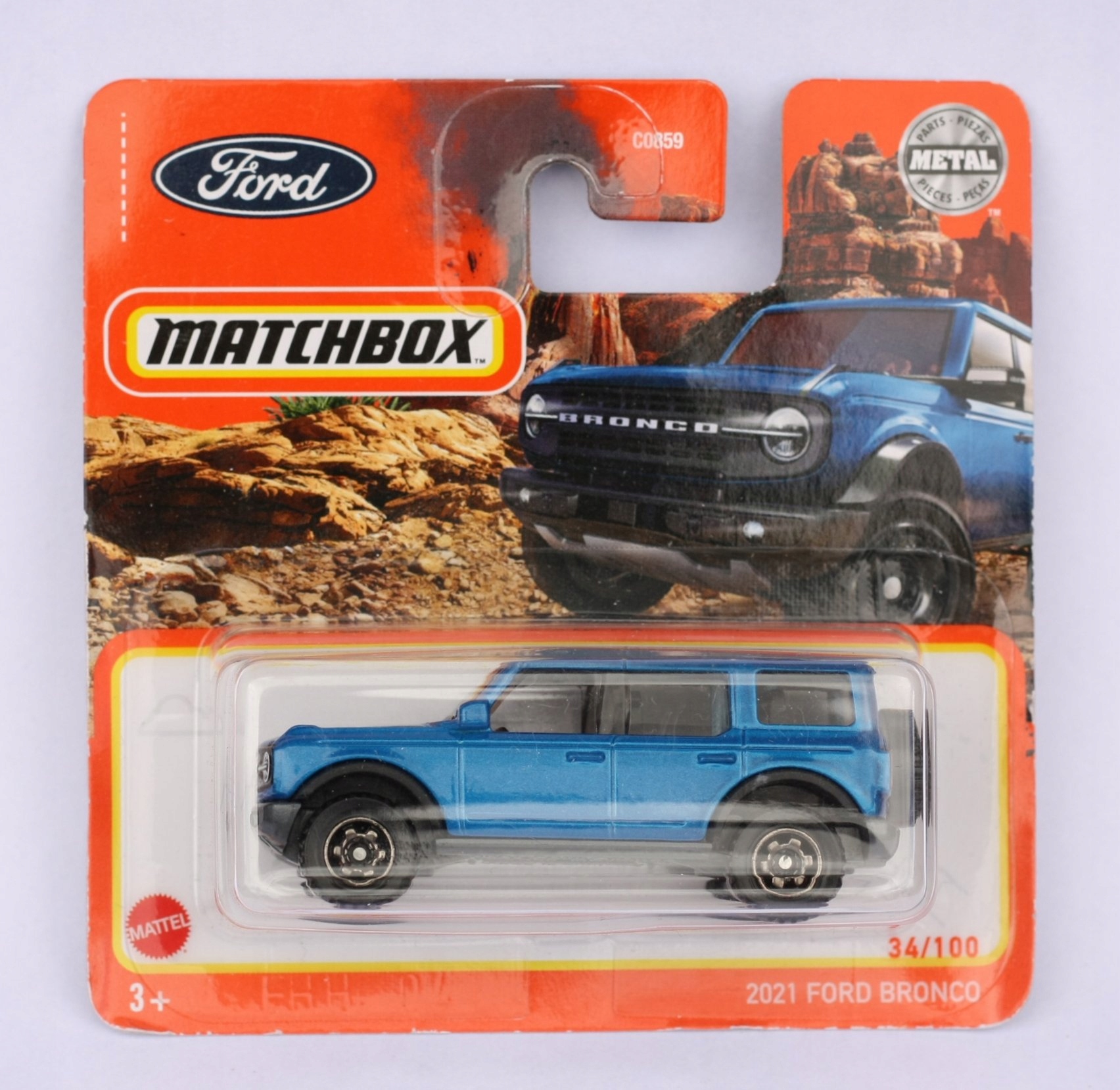 Matchbox Ford Bronco 2021 - Metall Modellauto 1:64 Für Sammler