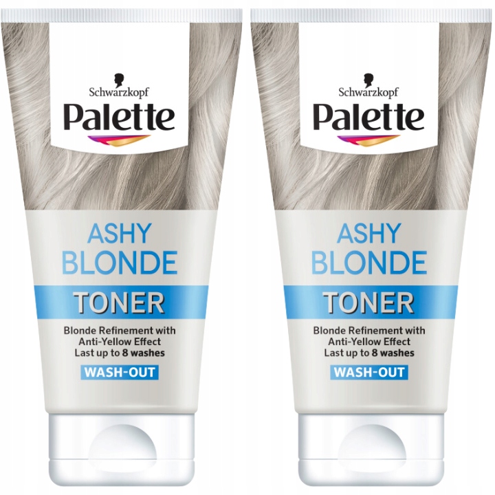 

Palette Ashy Blonde Toner do Włosów 2x150ml