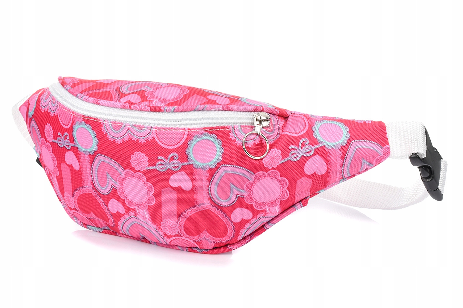 

Saszetka nerka damska biodrowa serca Beltimore