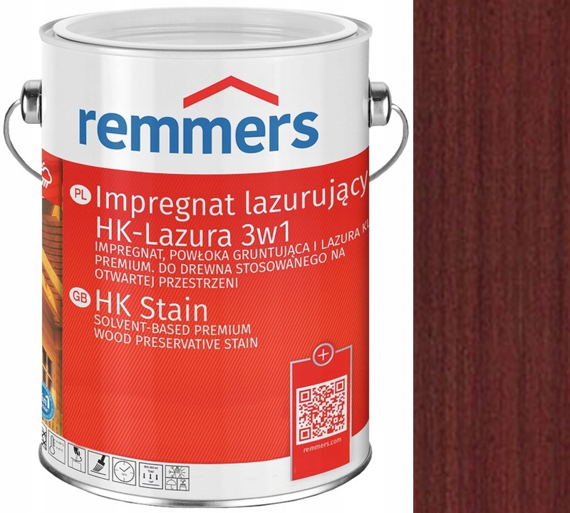 

Remmers Hk-lasur Lazura Do Elewacji 2,5L Teak