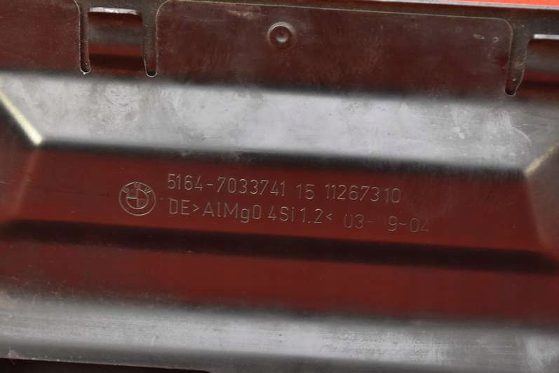 support panel for radiators pillar upper 7033741 BMW E60 E61 3.0i 231 KM 03-07