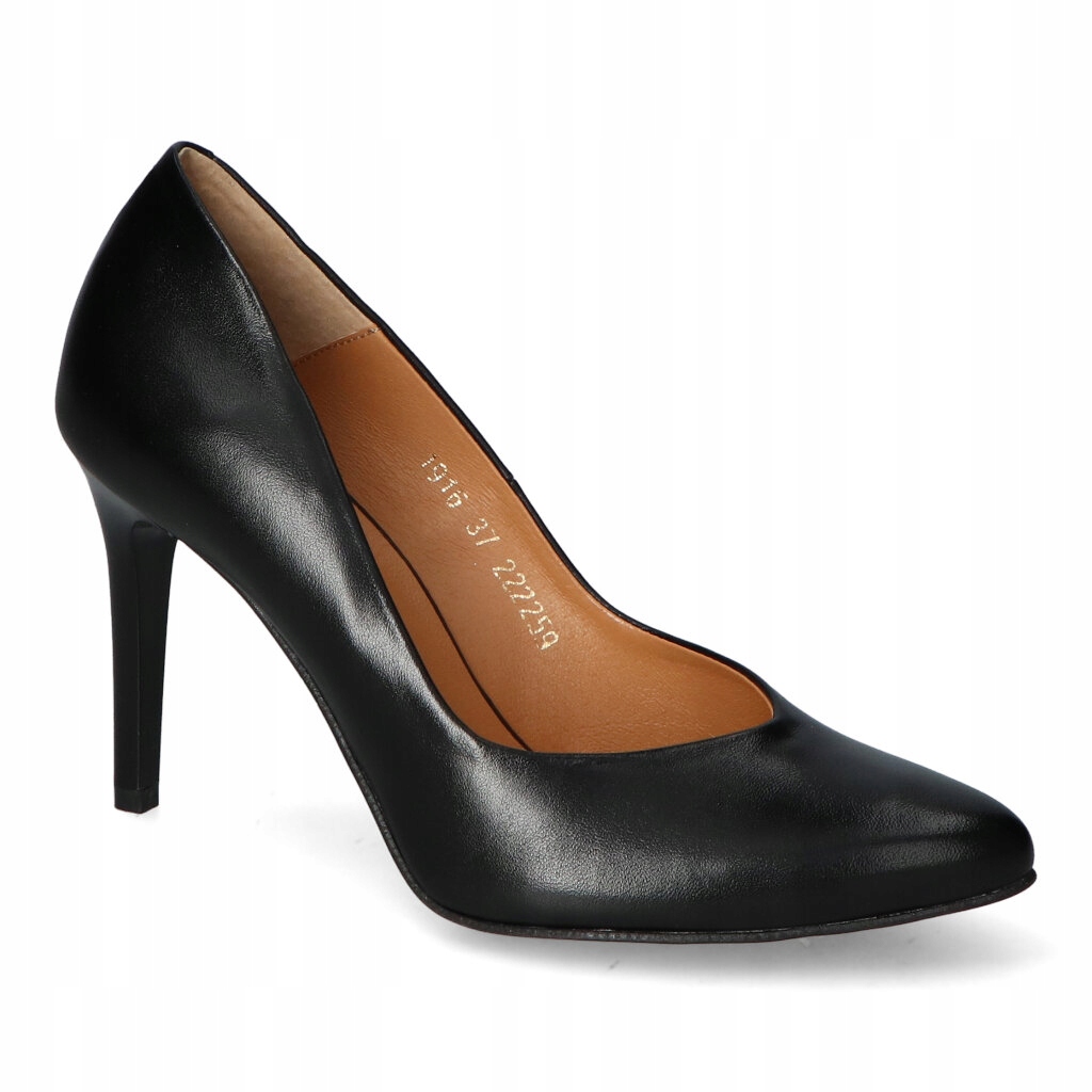 Kožené černé lodičky Clasicco 1916 39