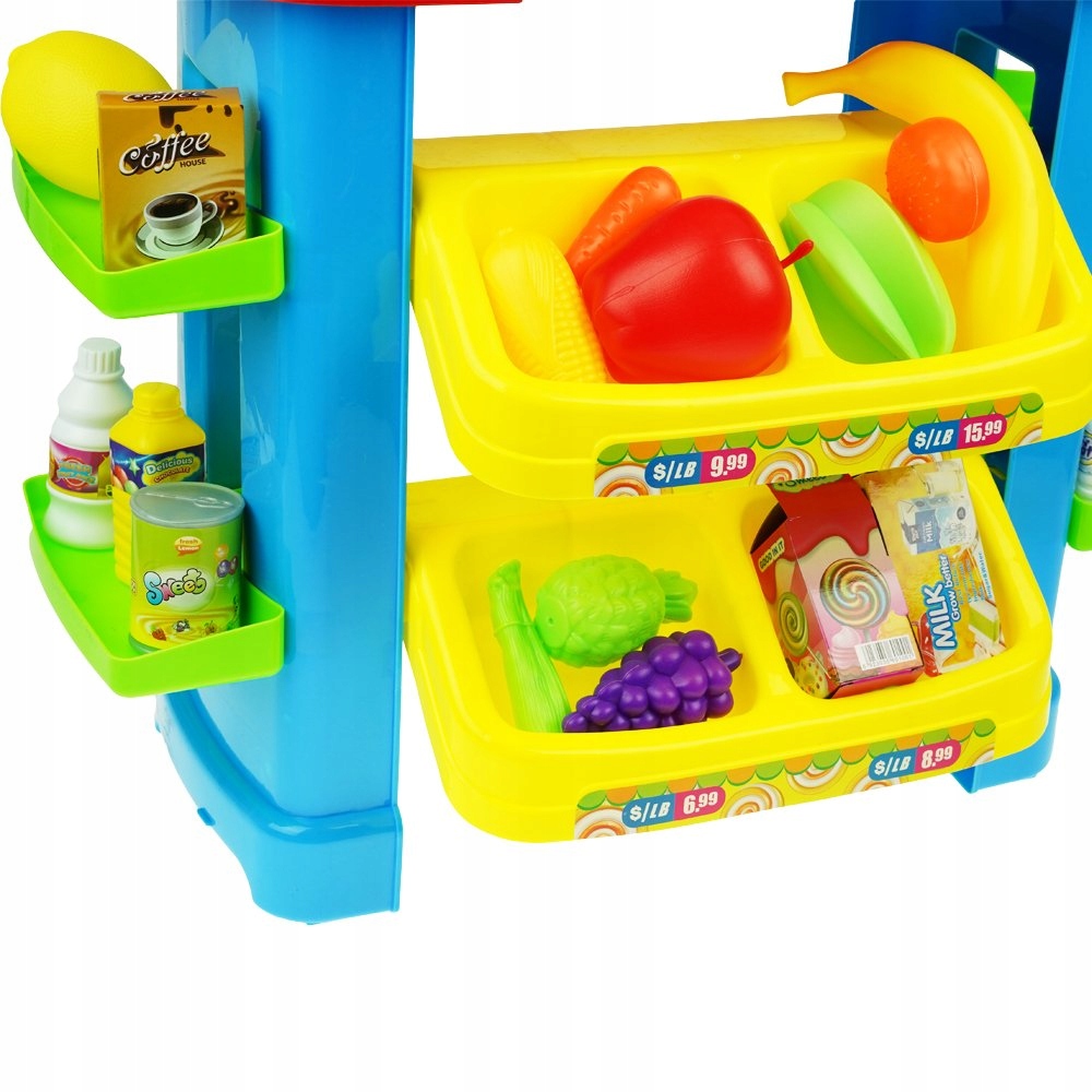 DUŻY SKLEP SUPERMARKET KOSZY KASA SKANER STRAGAN Seria 923