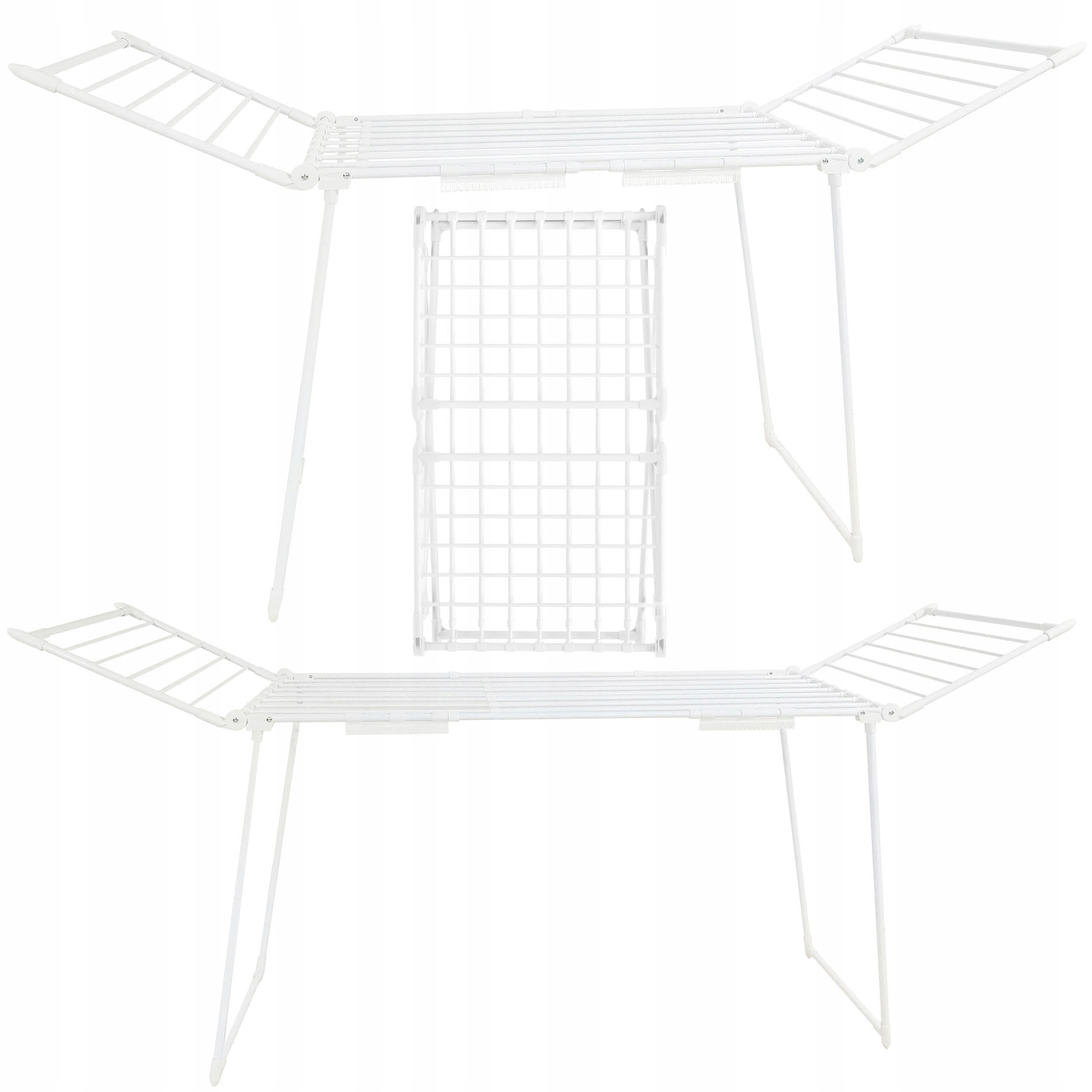 Velký Sušák Na Prádlo, Stojící, Teleskopický, Skládací, Na Prádlo