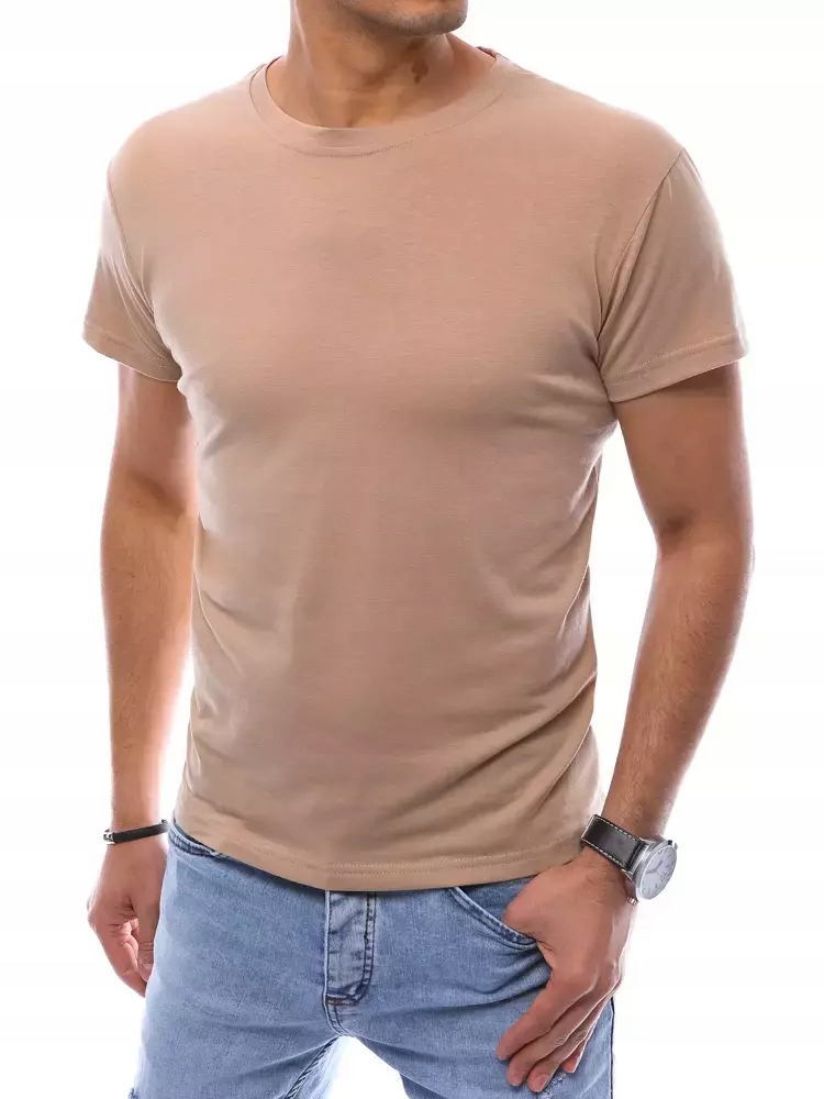 

Gładka Męska Klasyczna Koszulka T-shirt roz. L