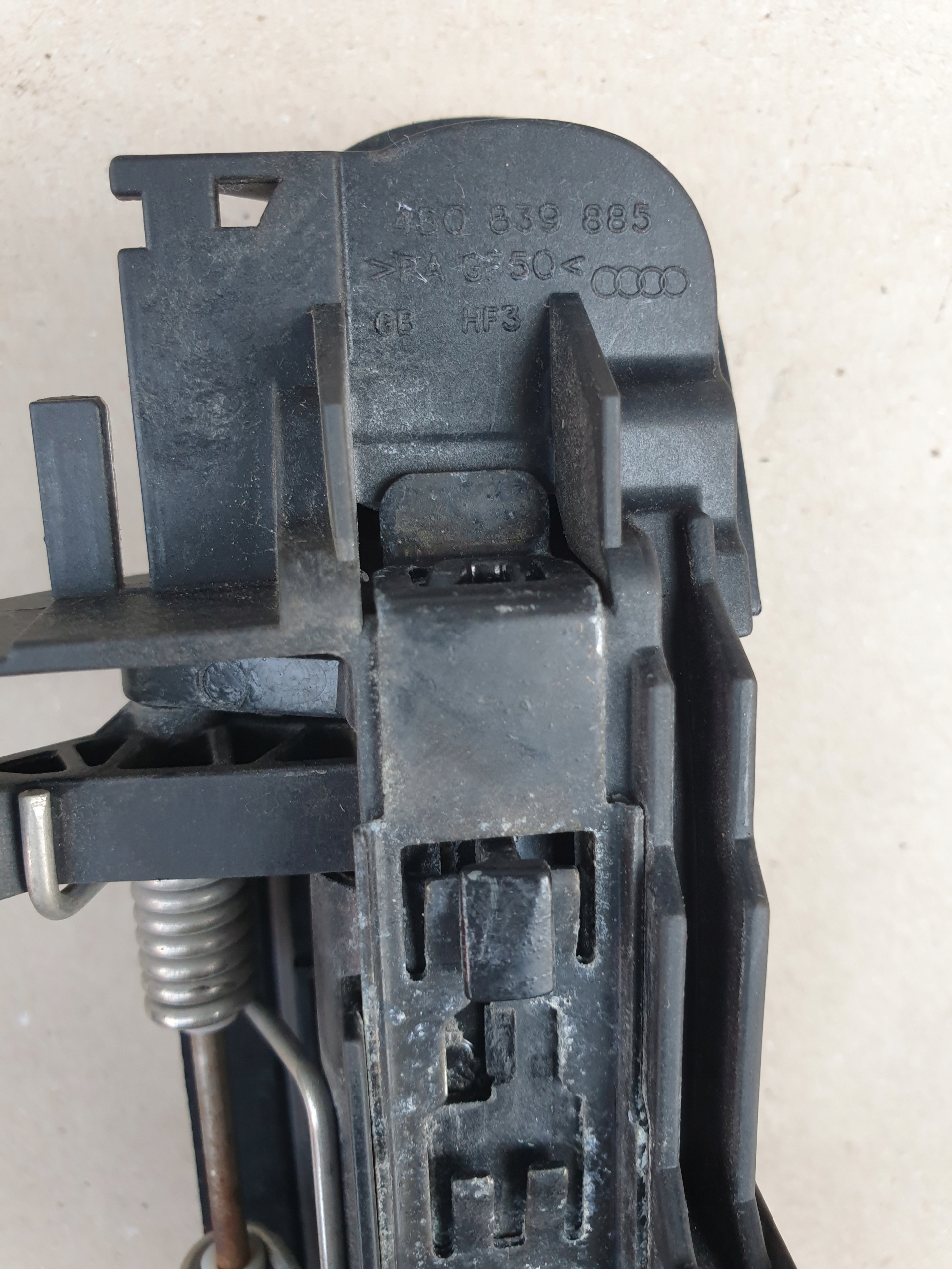 handle exterior left rear AUDI A6 C5 OE EU