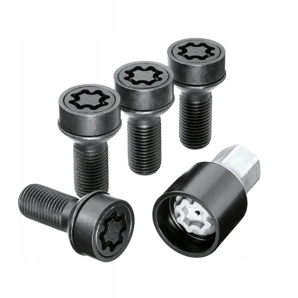 Bezpečnostní Šrouby M14 x 1,5 x 27 Černé Mercedes Oe A0019901607