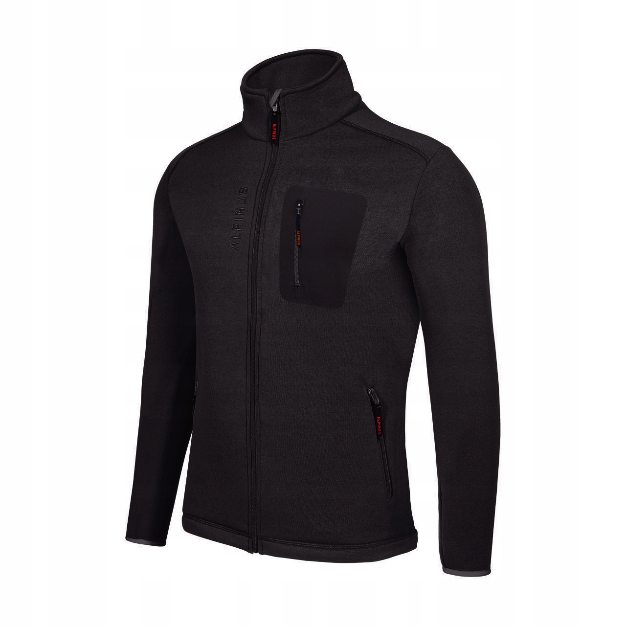 Mikina fleecová Alpinus Svene Polartec černá fleecová mikina nahoře M