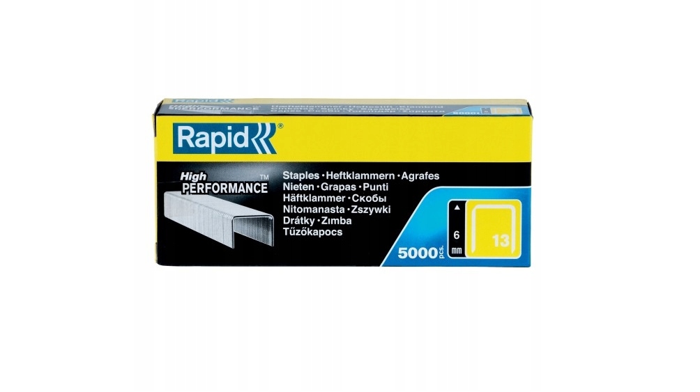 ZSZYWKI TAPICERSKIE TYP13 13x6mm RAPID 11830700 Kod producenta 11830700