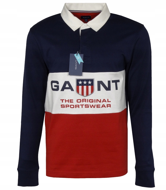 Gant pánské polo s dlouhým rukávem, M