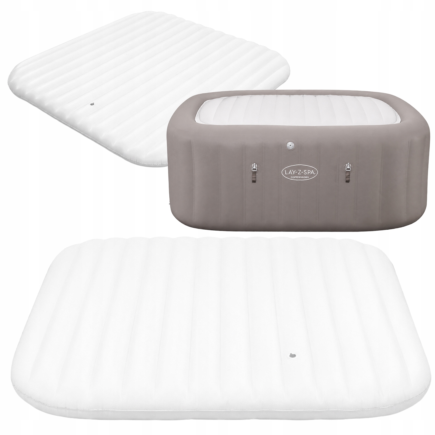 Nafukovacia krytka jacuzi Lay-Z-Spa Copenhagen HydroJet Pro 201x201x80