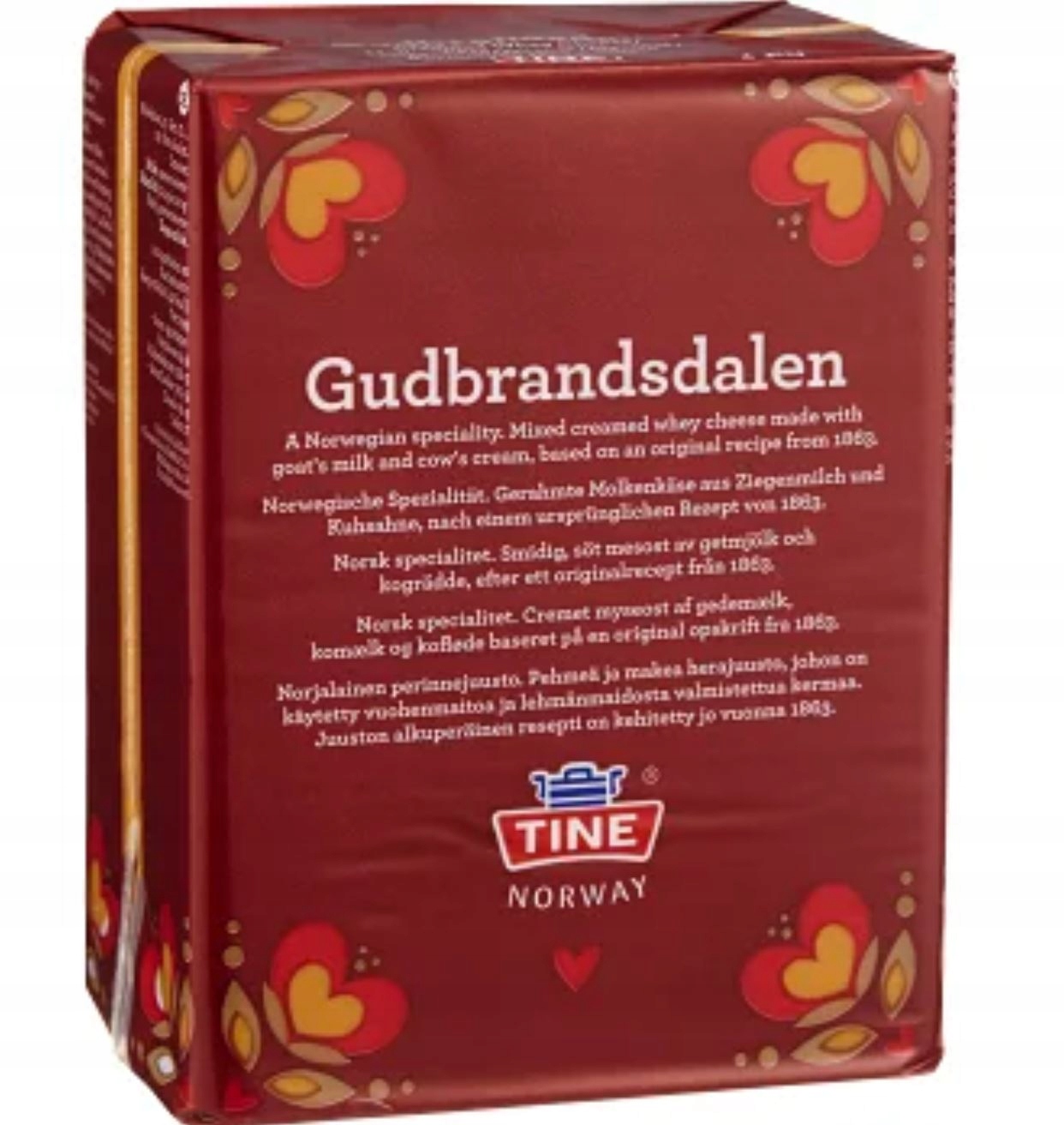 Levně Sýr Gudbrandsdalen Brunost Norský Hnědý 1kG