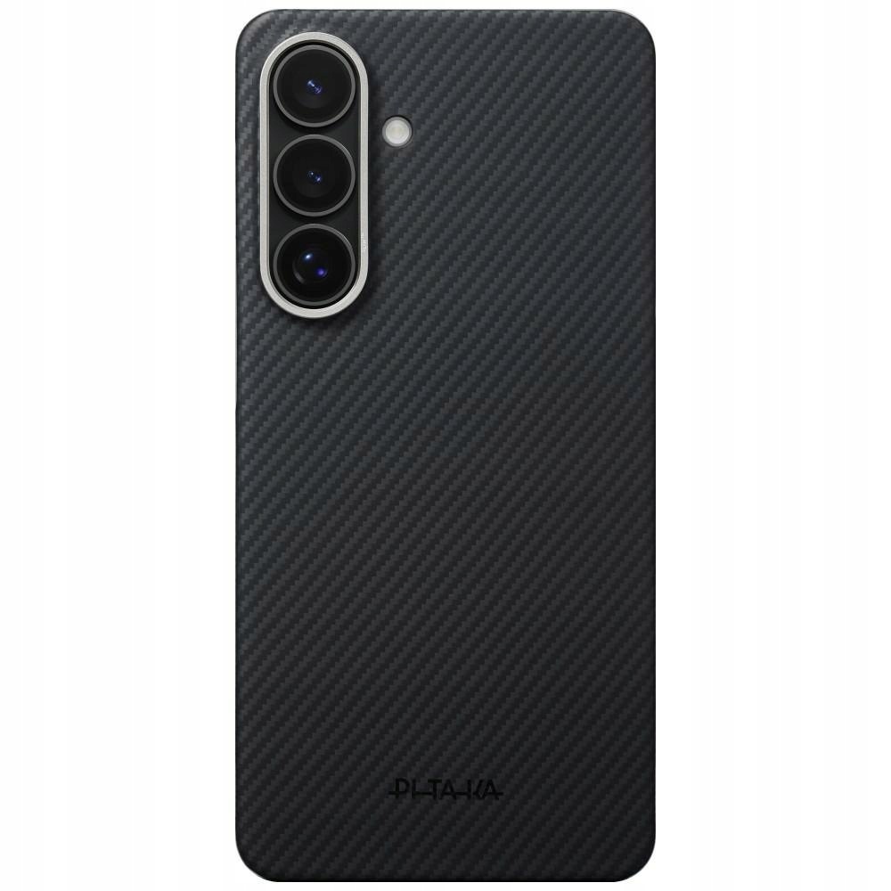 Etui Pitaka Edge Case MagSafe do Samsung Galaxy S26 czarno-szary