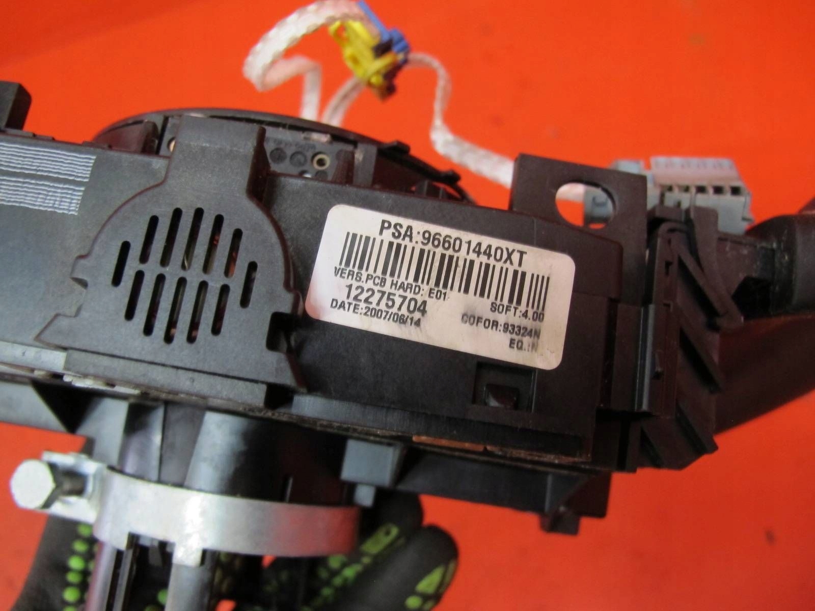 CITROEN C2 JM 03- C3 e DEVIO LUCI TERGICRISTALLO TERGI DEVIO LUCI DEVIO ANELLO airbag VOLANTE airbag ZWIJAK