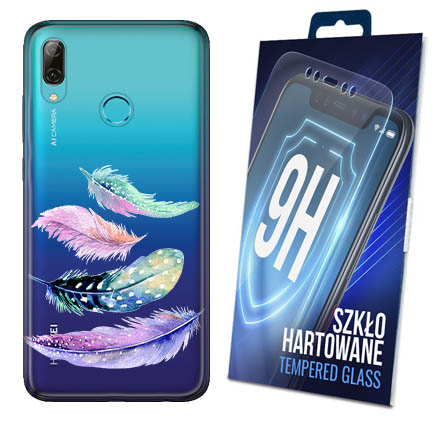 

170wzorów Etui + Szkło do Huawei P Smart 2019 Case