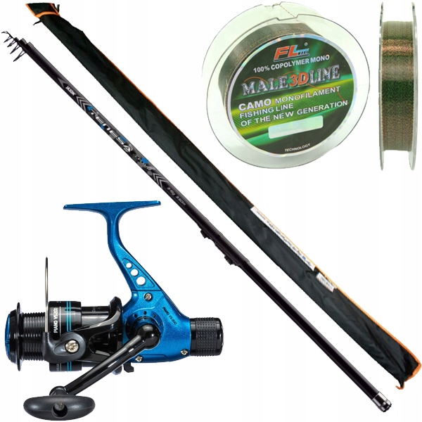 Set prut Bolonka 3,6 m naviják jaxon Z30