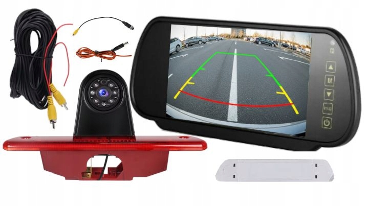 Cúvacia Kamera S Monitorom Toyota Proace 2007-2016 Hd Fisheye 170 Stupňov