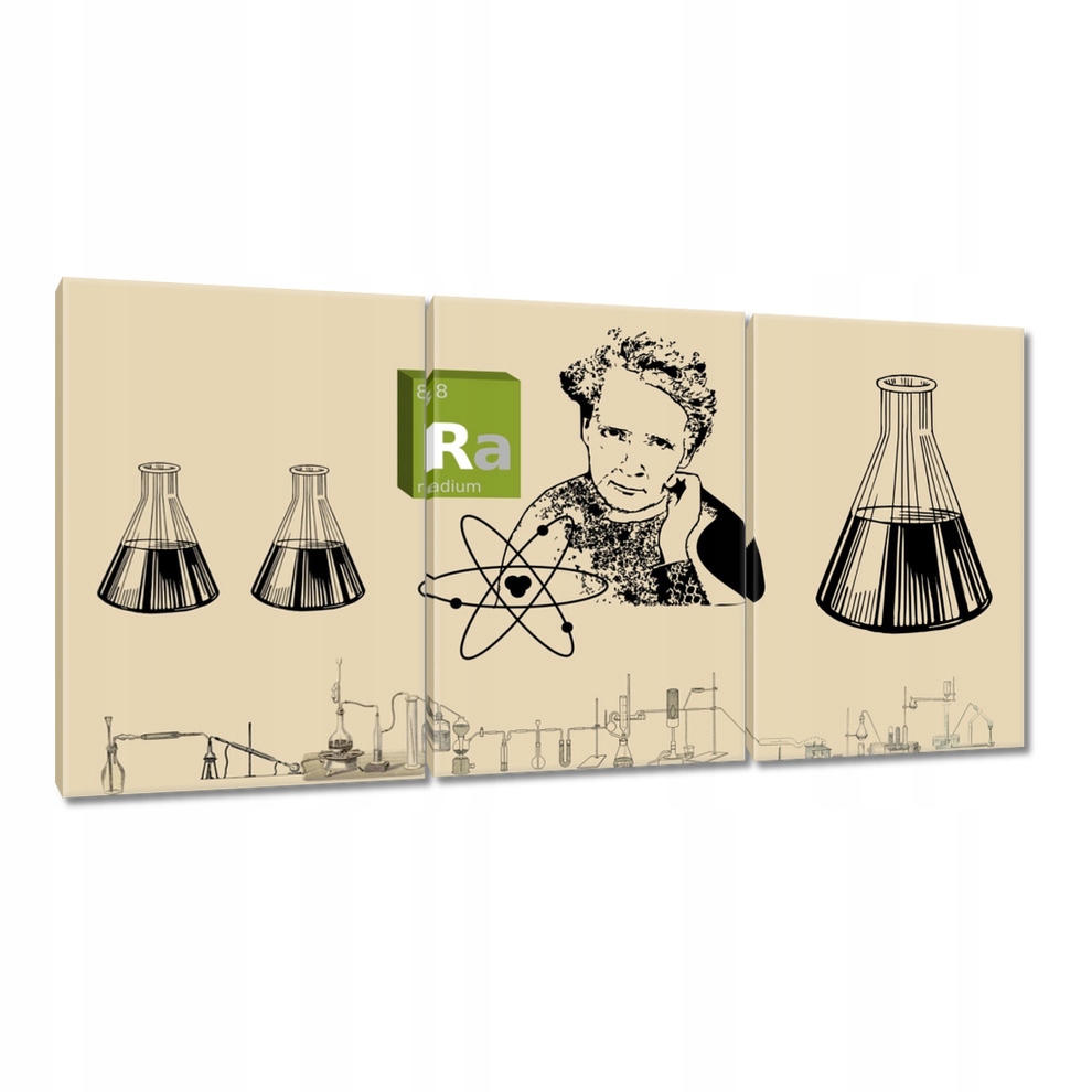 

Obrazy 120x60 Maria Skłodowska-Curie