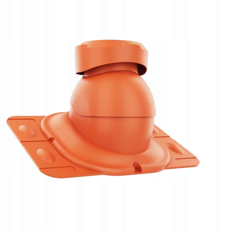 Krbový kanalizační ventilátor fi110 Univerzální Cihlový 8004