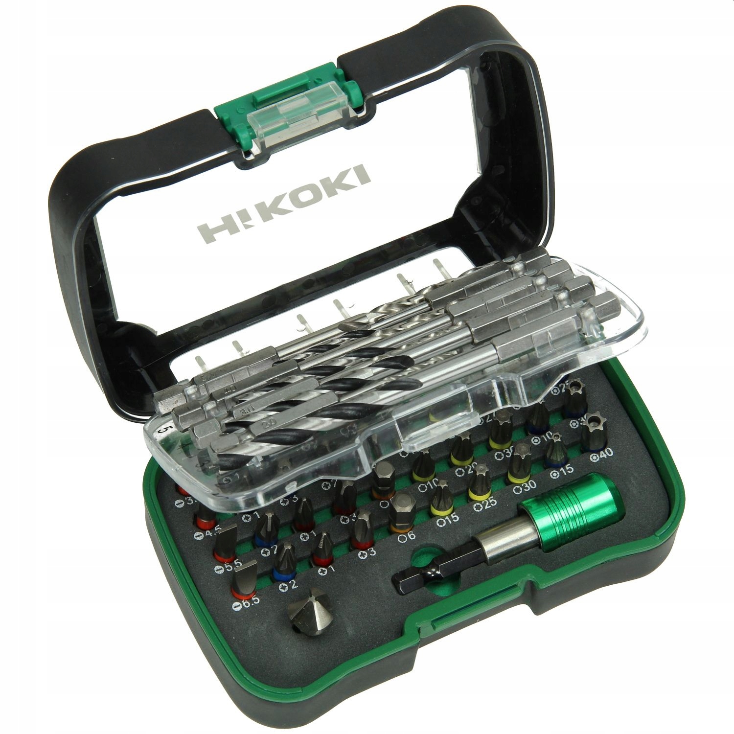 Zestaw Hikoki 750365 bity wiertła 50 elementów