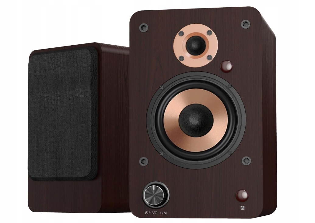 Lonpoo Dvojice regálových reproduktorů, aktivní reproduktor (LP42M)