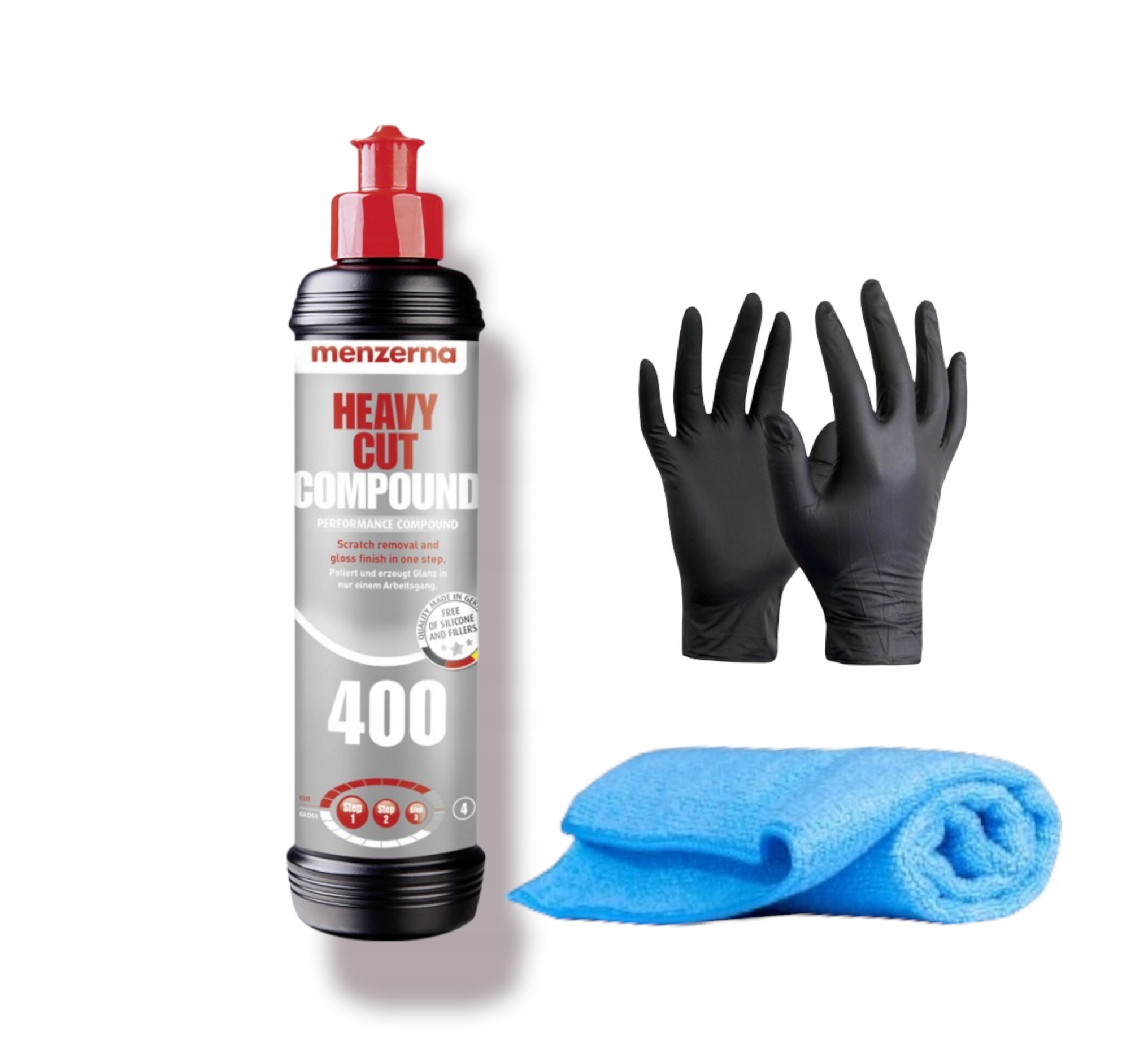 

Menzerna 400 Heavy Cut Compound 250ML