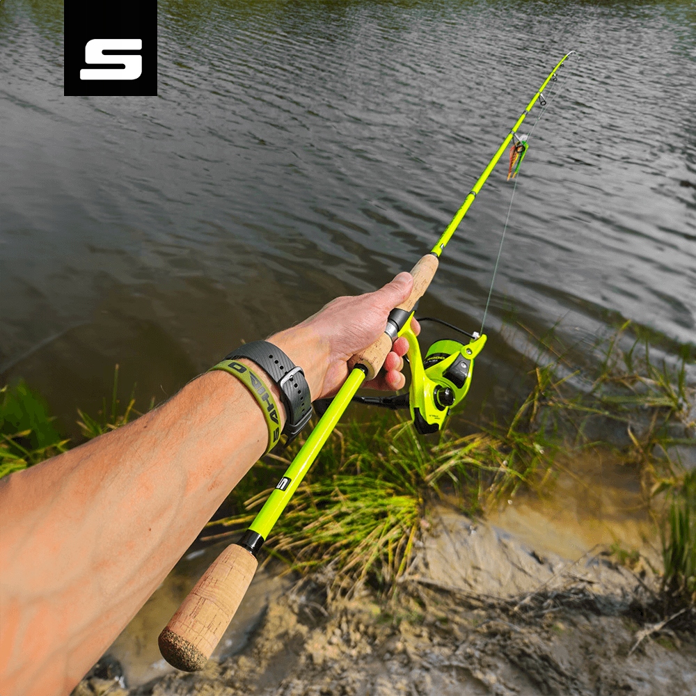 WĘDKA SPINNINGOWA Sahido LIGHTSABER SPIN 210 1-7g OKOŃ PSTRĄG BOLEŃ Moc wędki Light