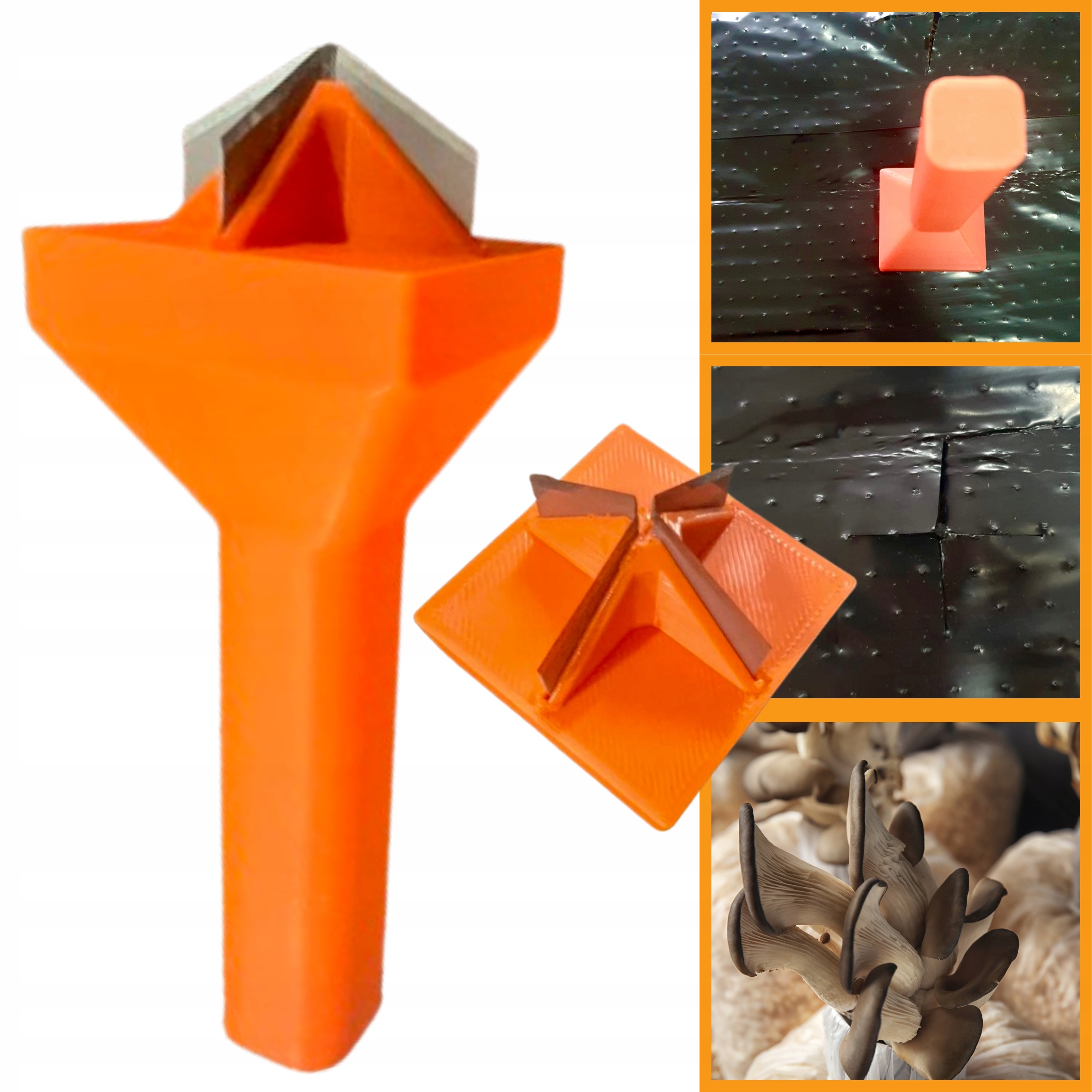 Korunkový Vrták s bočním nůž pro hlívu ústřičnou zvyšující výkonnost kostek/balotů