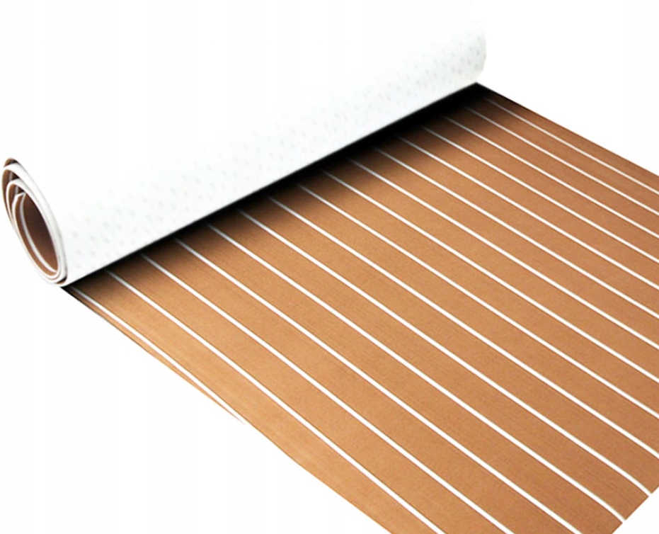 Teak Eva protiskluzová samolepicí podlahová rohož pro jachtu