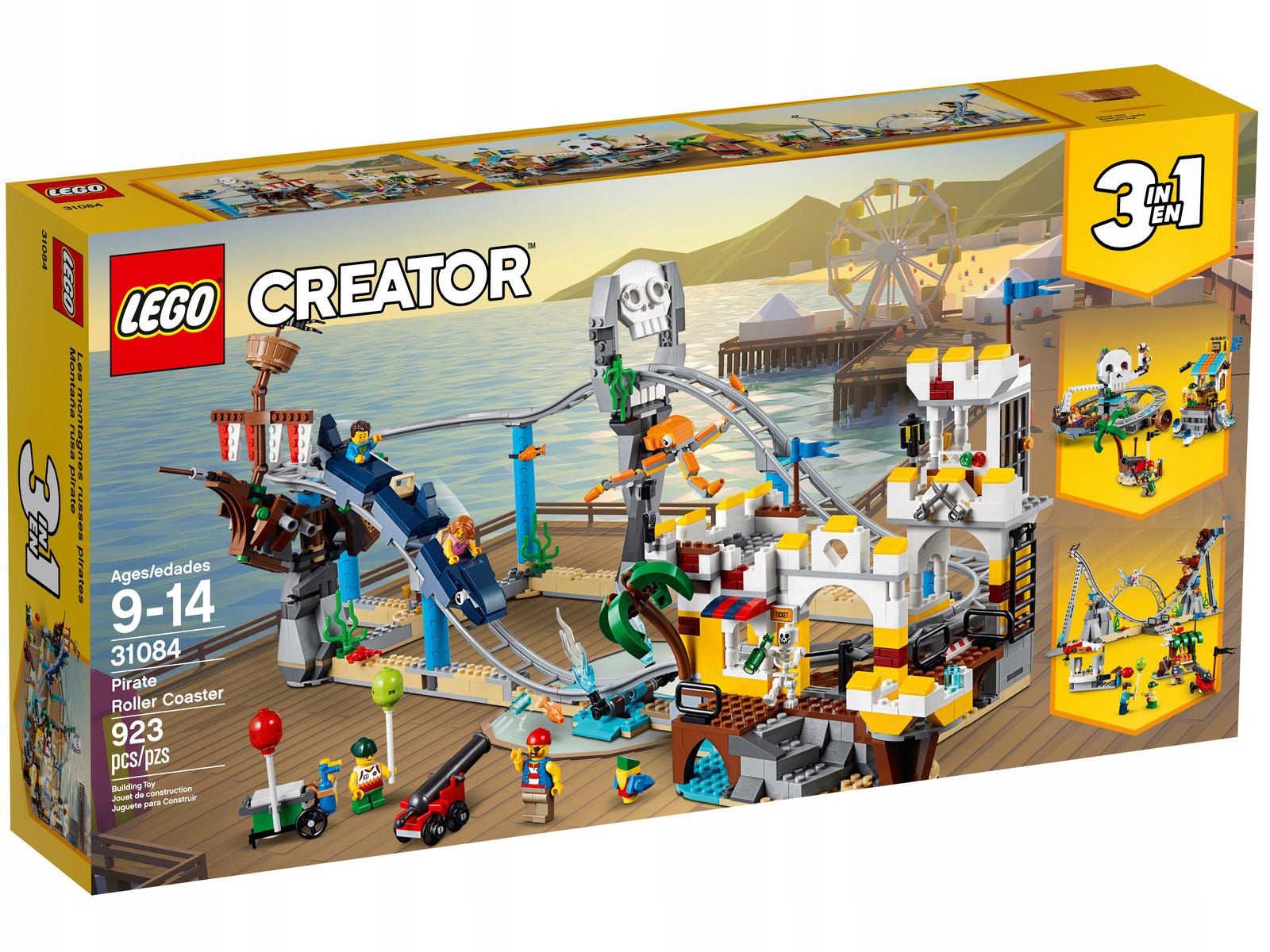 Lego 31084 Creator 3w1 Piracka kolejka górska