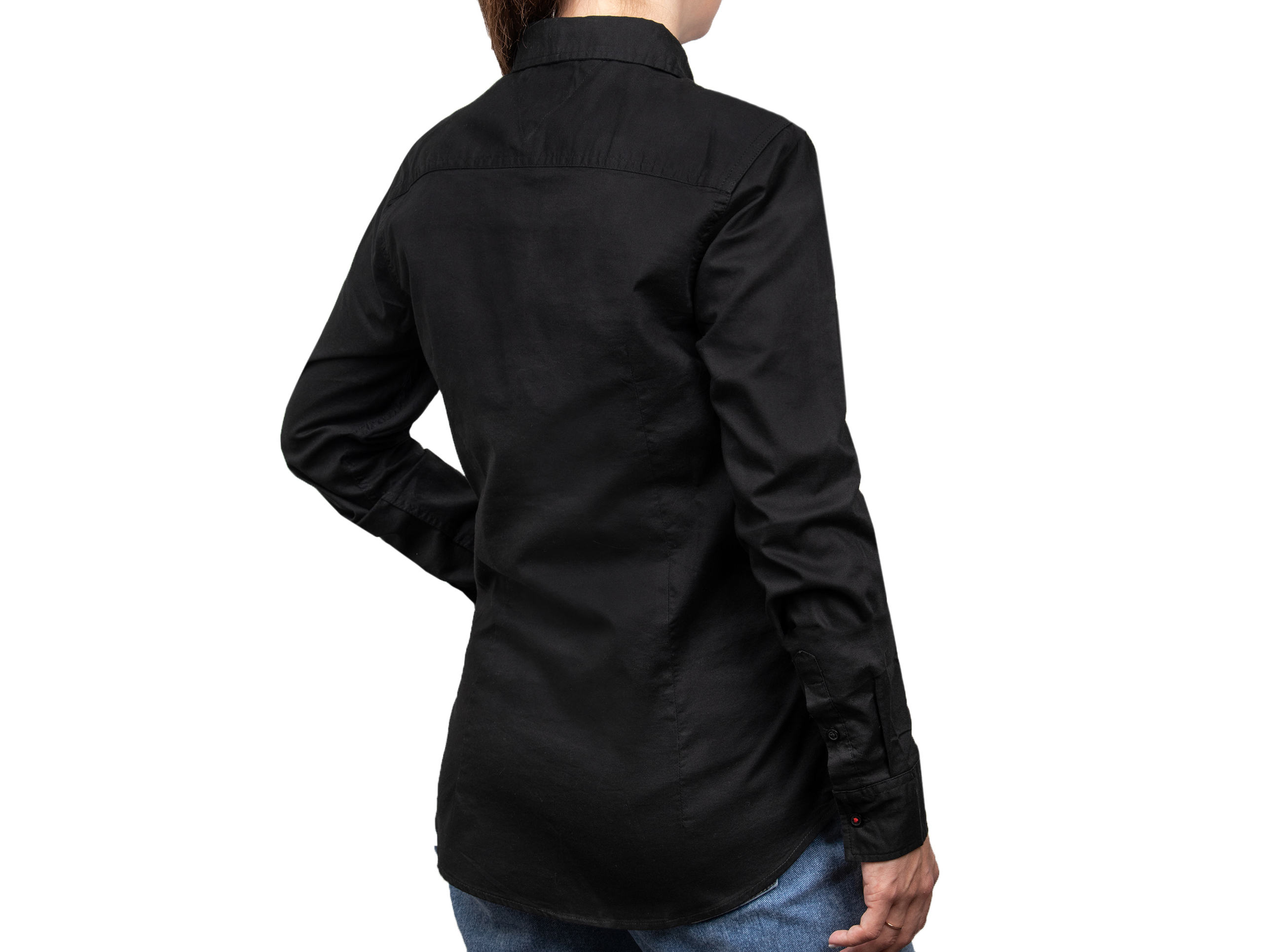 Koszula damska Tommy Jeans LADIES OXFORD SHIRT BLACK DW0DW13152078 Kod producenta DW0DW13152078