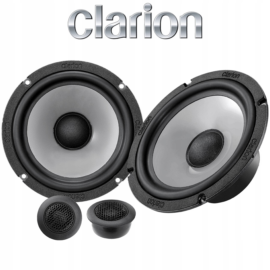 Clarion SH1622C Reproduktory do auta 16,5 cm 165 mm Systém Zelená hora