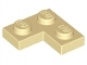

10 szt Tan Plate 2 x 2 Corner 2420 Lego