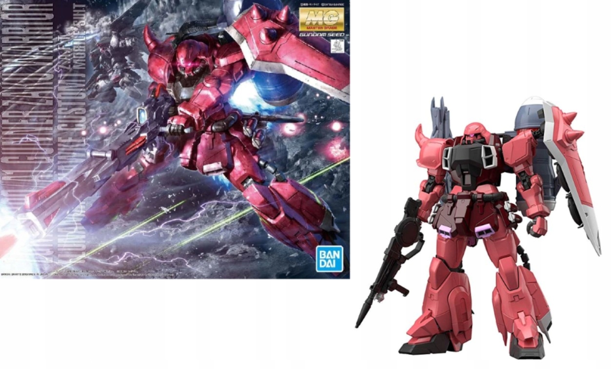 Gundam Mg Gunner Zaku Warrior Lunamaria Hawke Custom Model