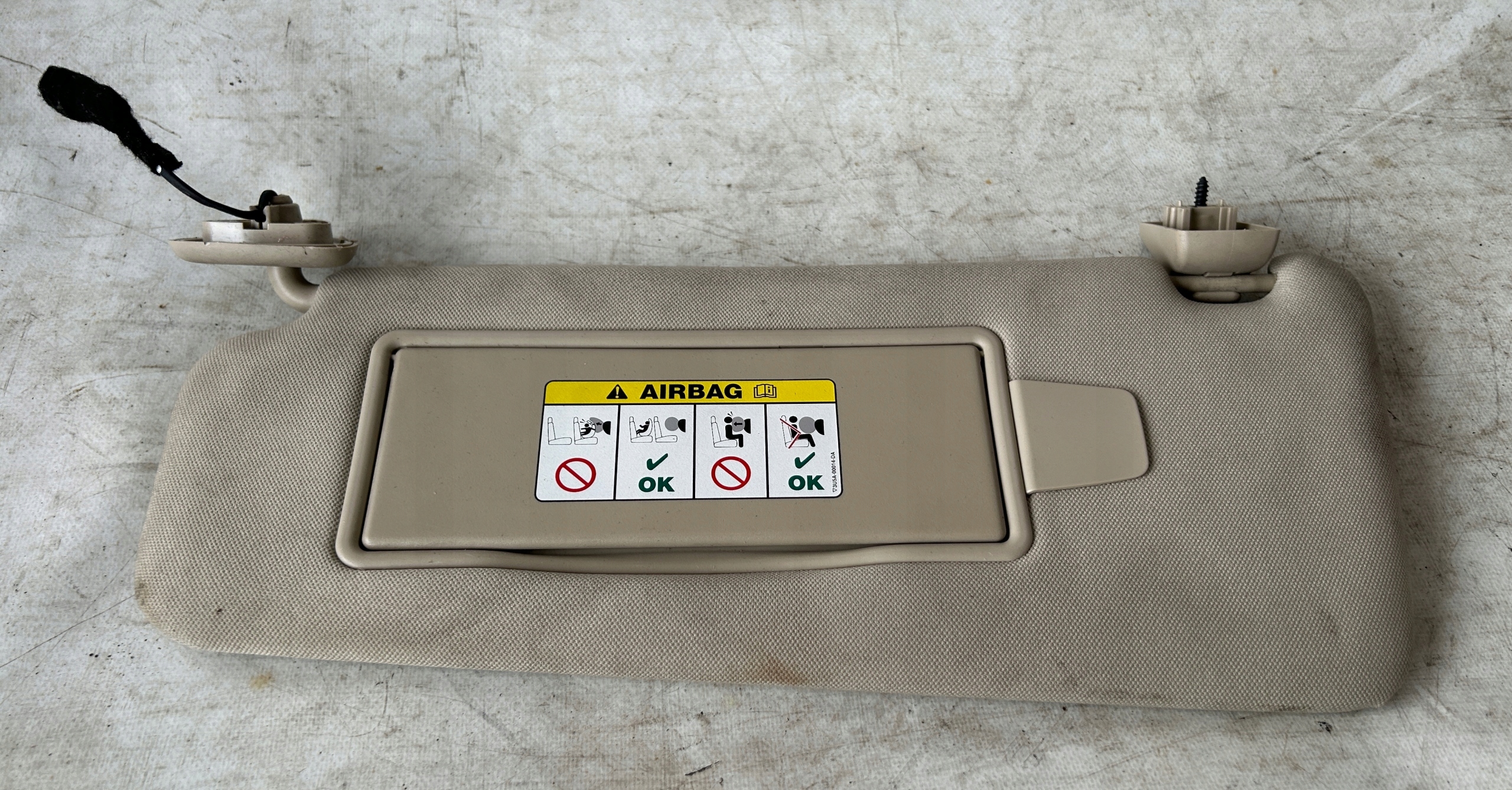 cover PRZECIWSLONECZNA right left JAGUAR XF X250