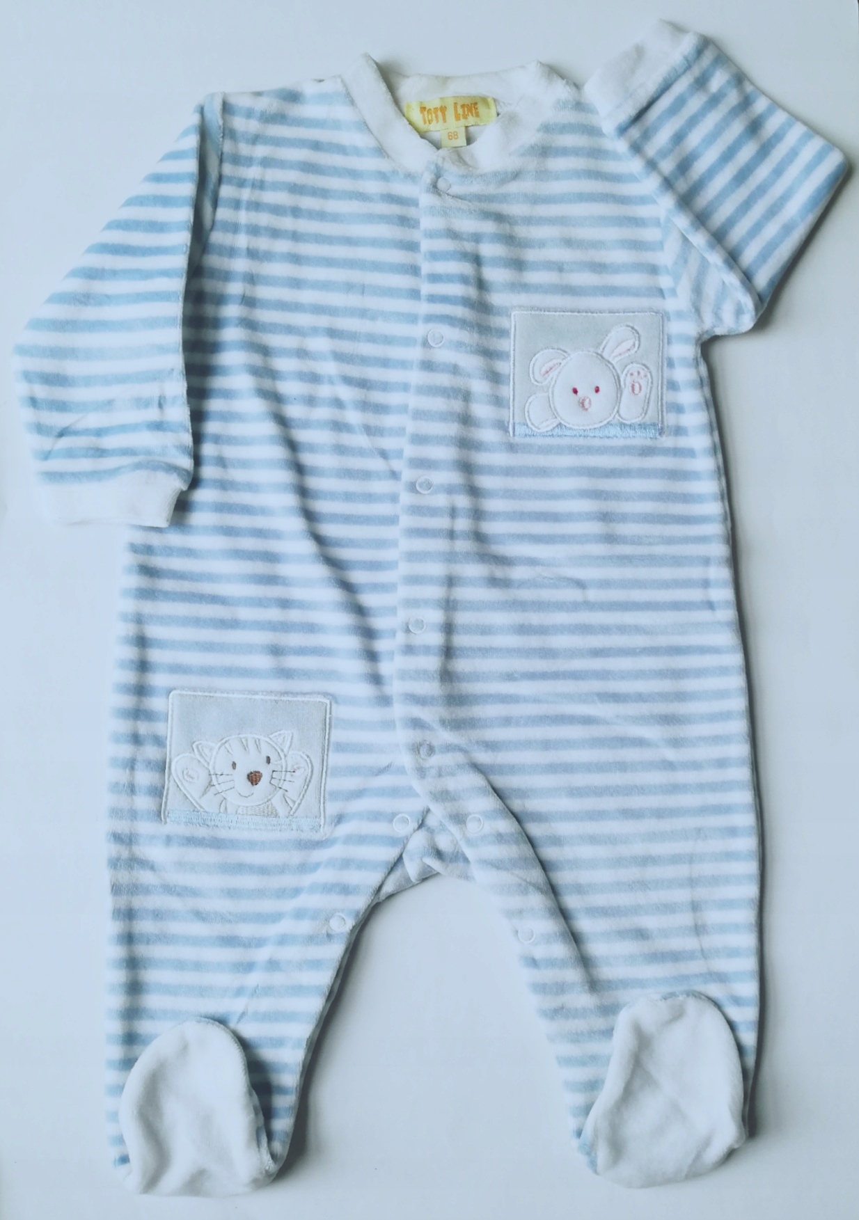 

Pajacyk welurowy SV9501 blue (56-74 )