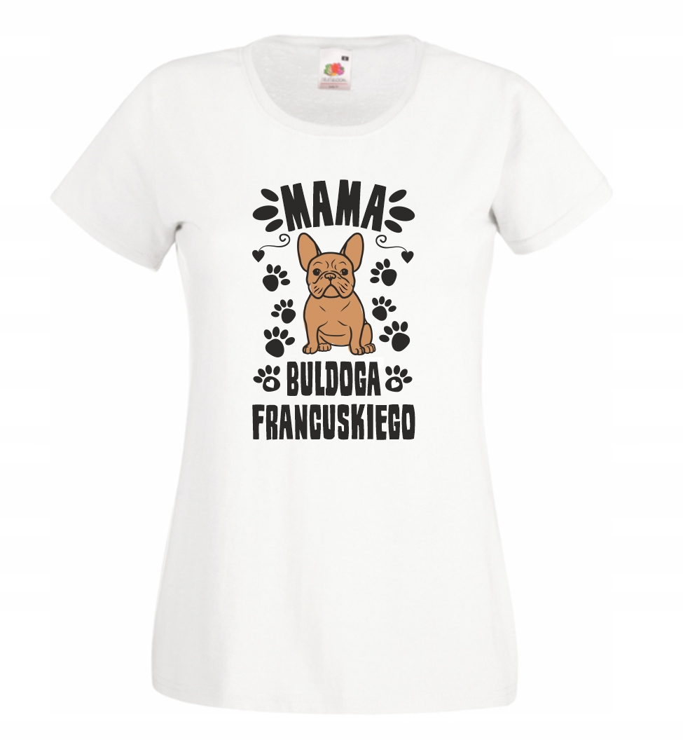 

Koszulka damska Mama Buldoga Francuskiego r. XL