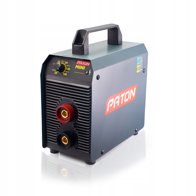 Зварювальний апарат PATON MINI 150A MMA з інверторним електродом, набір, корпус, бренд Paton