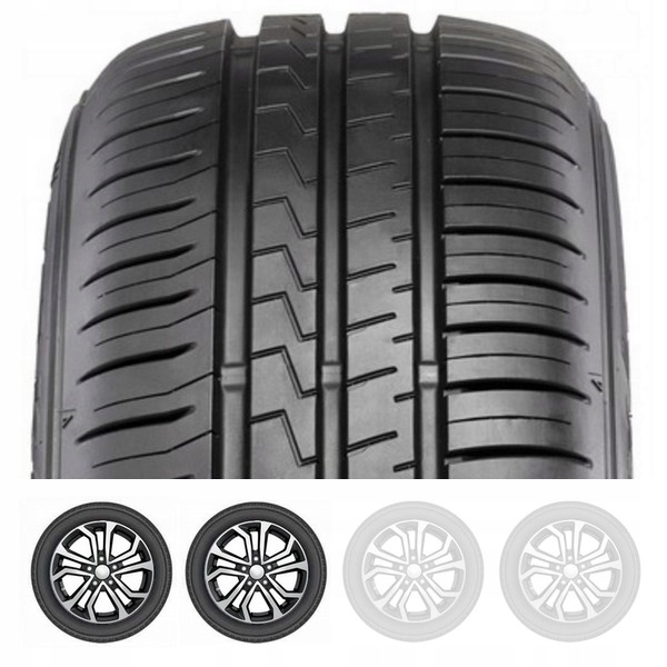 2x летние шины 235 / 55R17 Falken Ziex Ze310 Ecorun